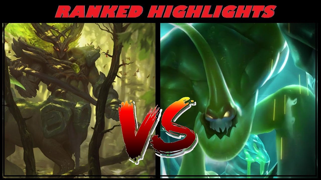 LEAGUE OF LEGENDS -- RANKED Highlights #002 -- JUNGLE Hecarim vs Zac