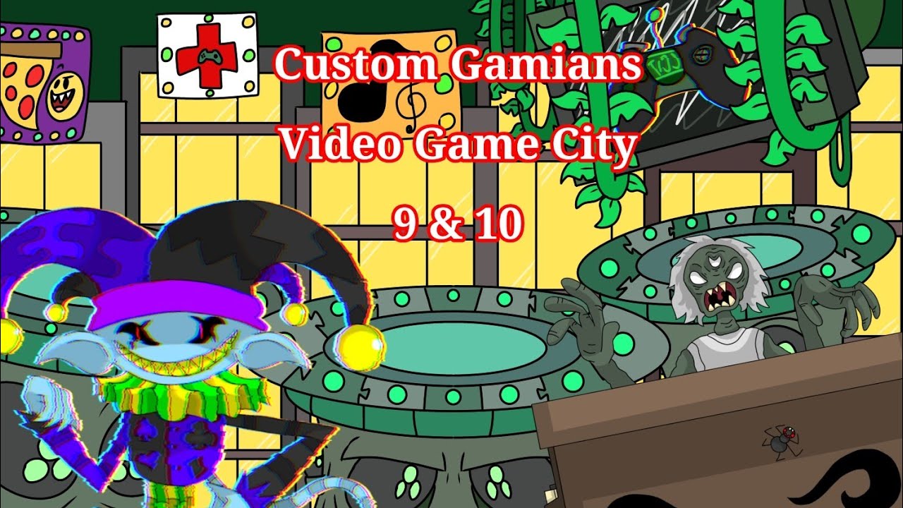 Custom Gameians 9 & 10 (Last Ones) - Video Game City
