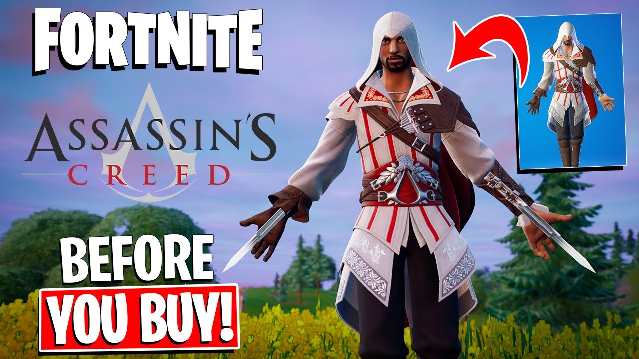 Early Access EZIO AUDITORE Before You Buy (Assassin's Creed x Fortnite Collab)
