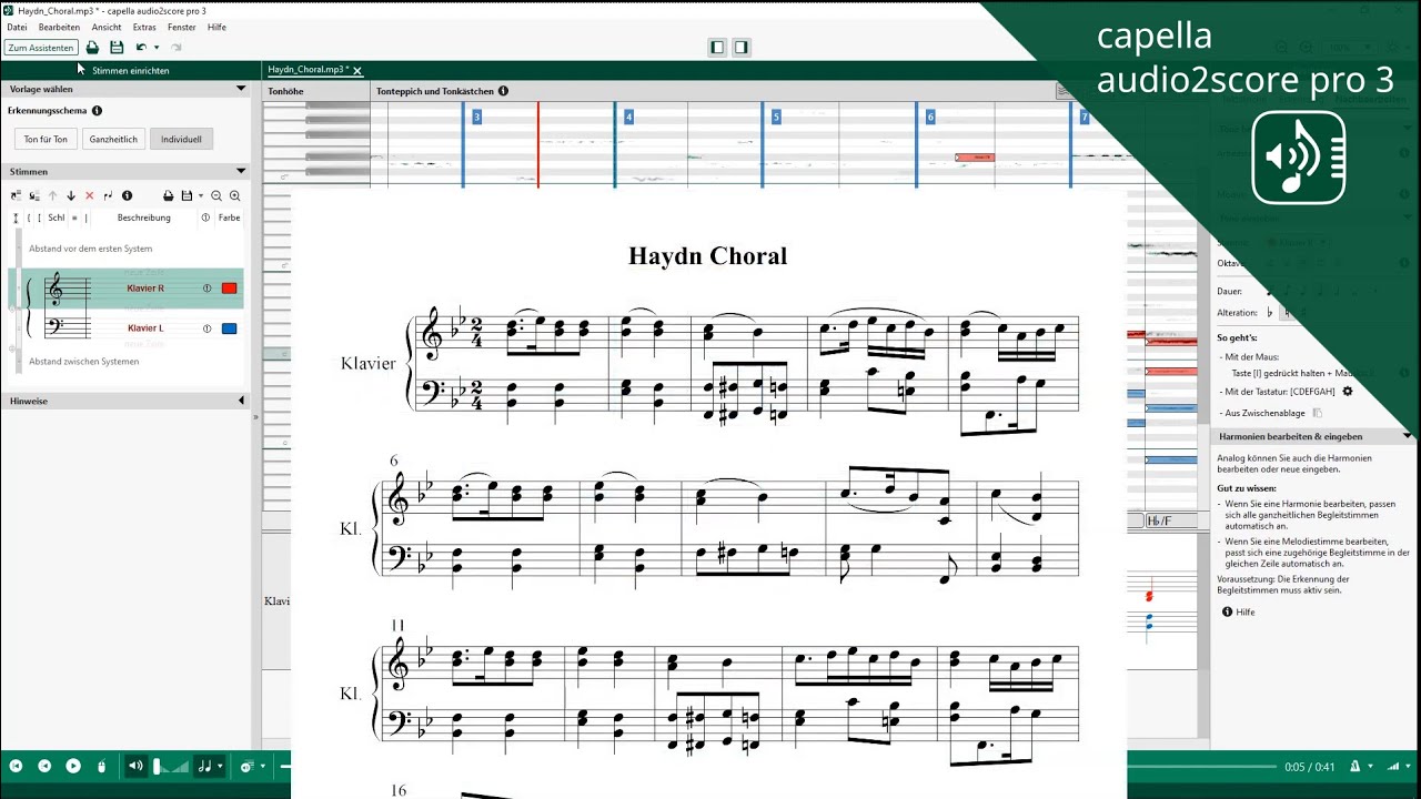capella audio2score pro