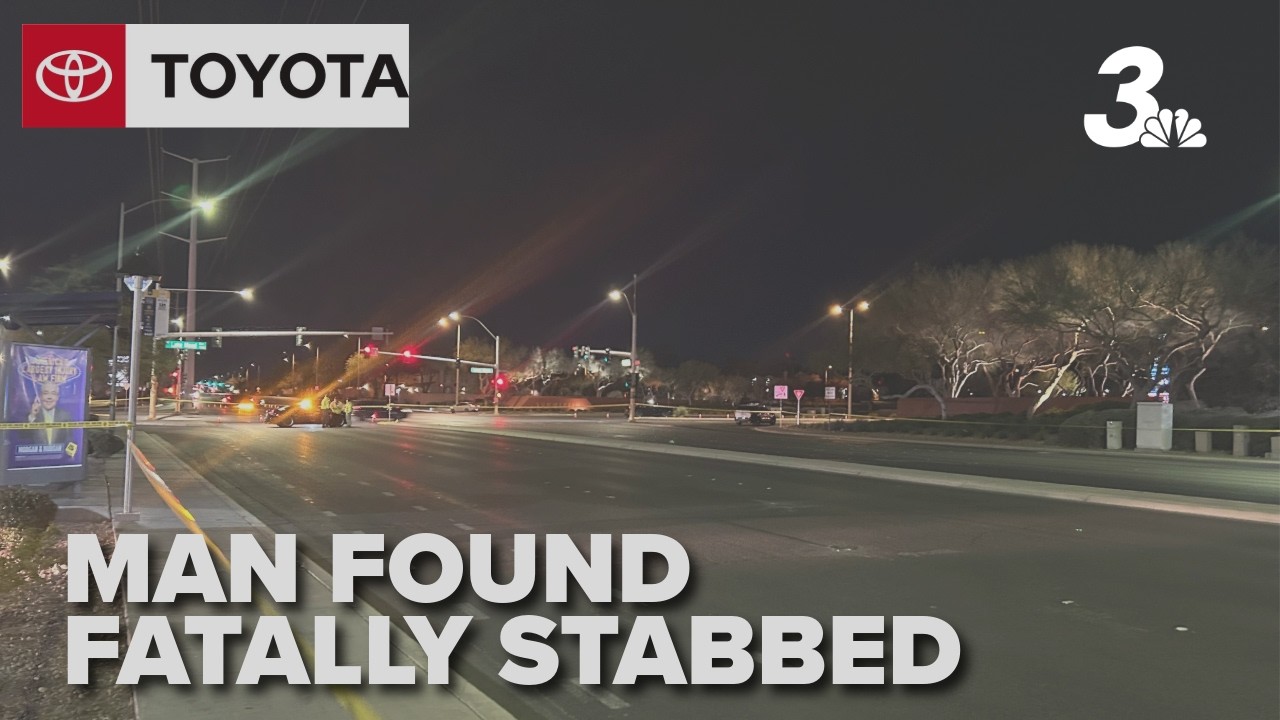 1 dead, suspect at large after northwest Las Vegas stabbing