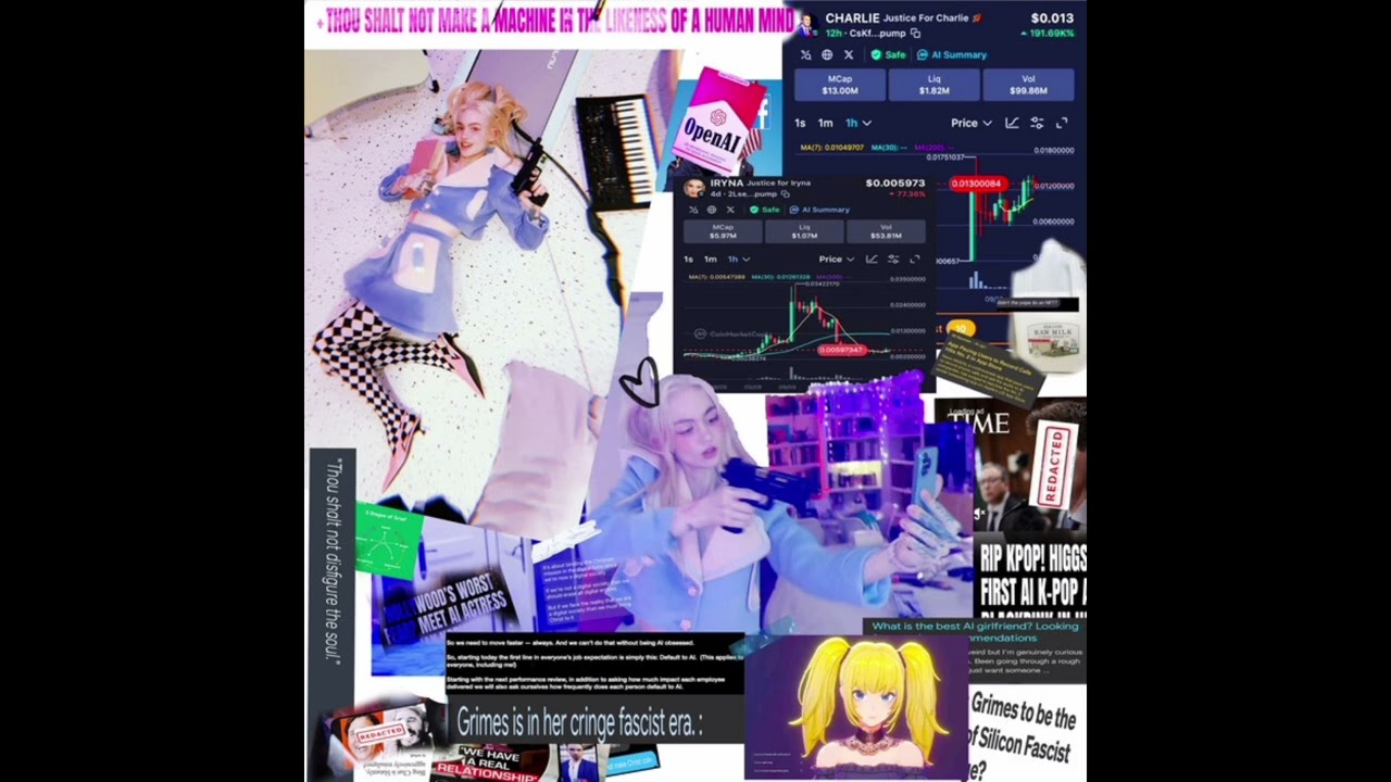 Grimes &ldquo;Artificial Angels&rdquo; Audio