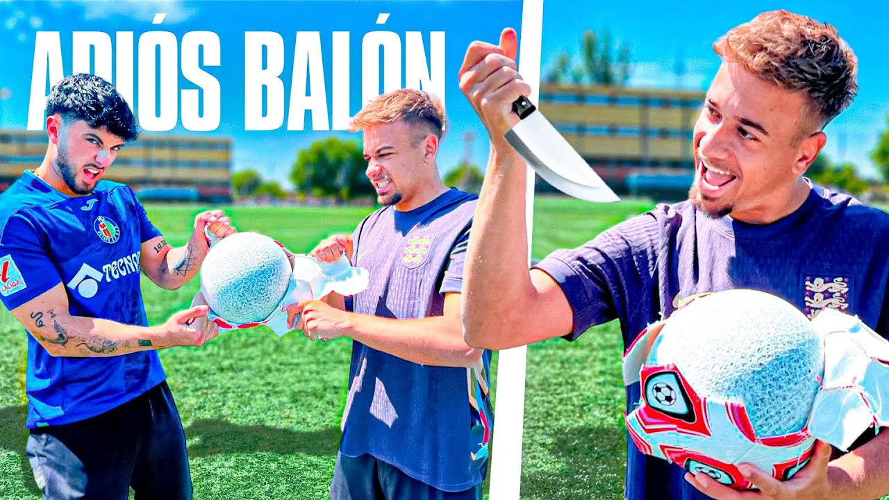 ADI&Oacute;S BALON *Retos de F&uacute;tbol con Balones pelados*