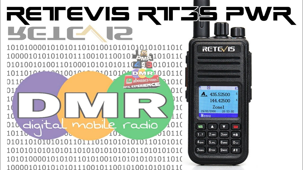 Retevis RT3S PWR 💪 Test vhf uhf