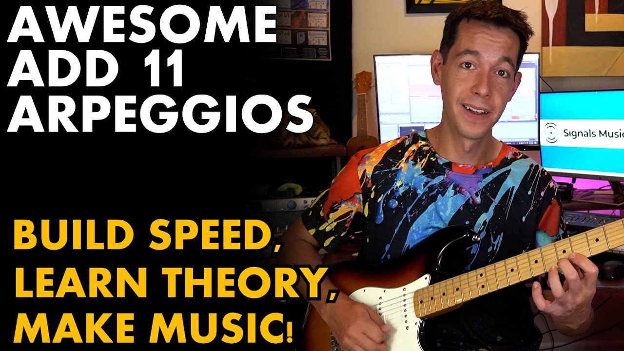 ADD11 ARPEGGIOS — развивайте скорость, изучайте теорию и звучите ПОТРЯСАЮЩЕ! [ТЕОРИЯ МУЗЫКИ/УРОК ...