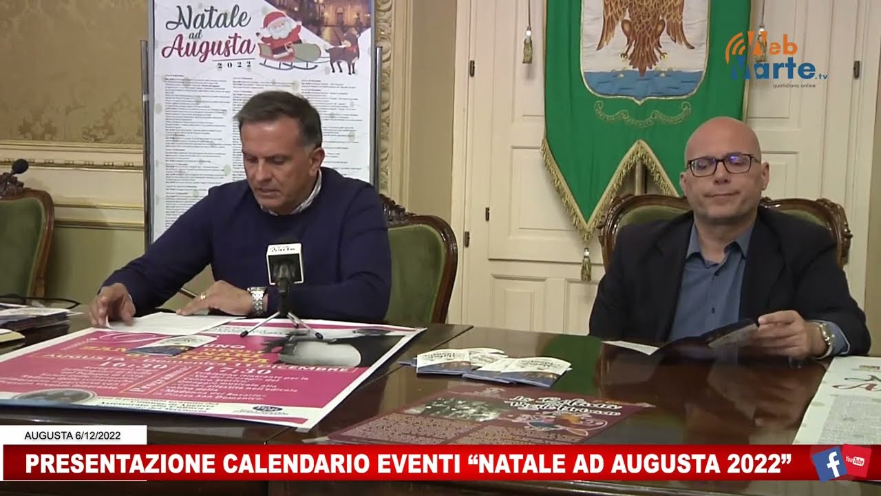 Presentazione del calendario eventi 