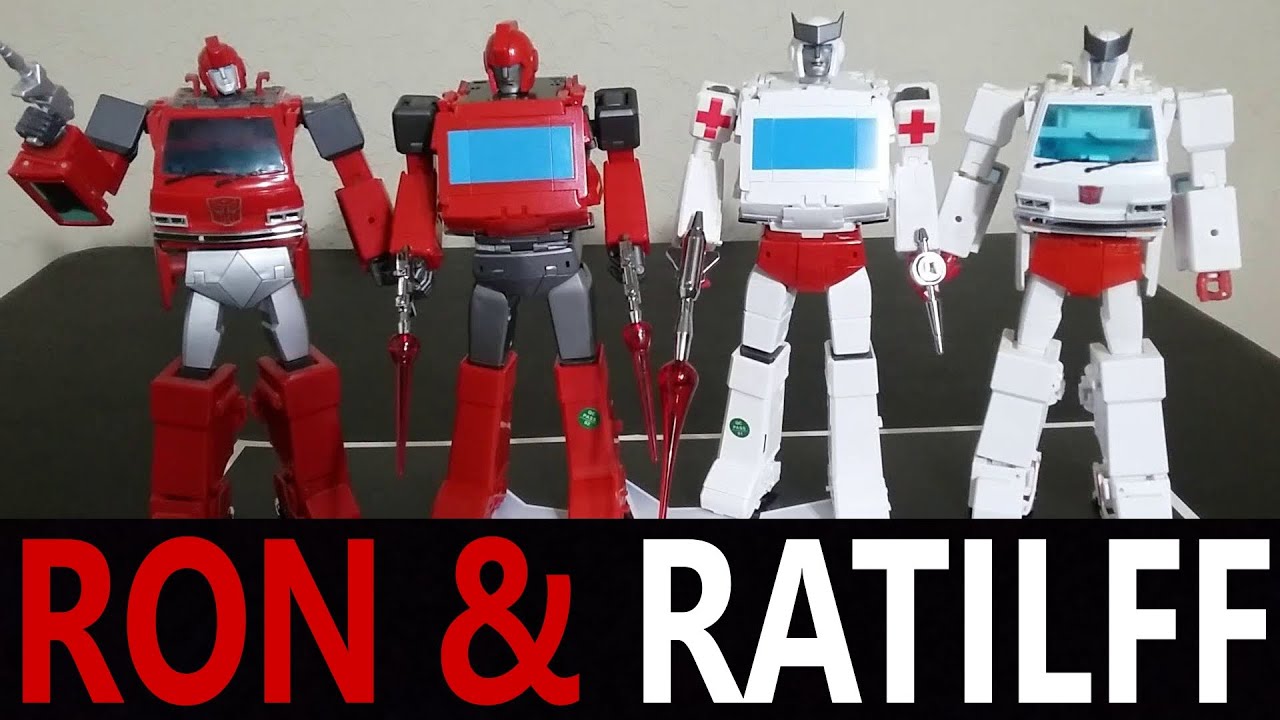 X-Transbots MX-48 Ratliff Ratchet MX-47 Ron Ironhide