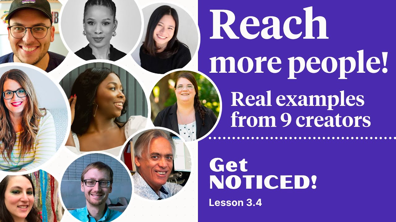 Reach more people: real distribution examples from 9 creators