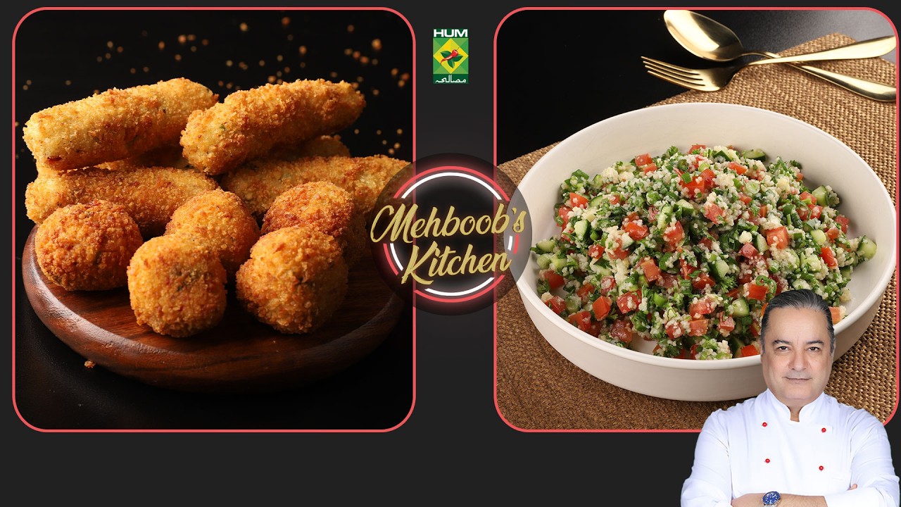 Chicken 65, Croquettes & Tabbouleh | Mehboob's Kitchen | 13 Feb 26 | Masala Tv