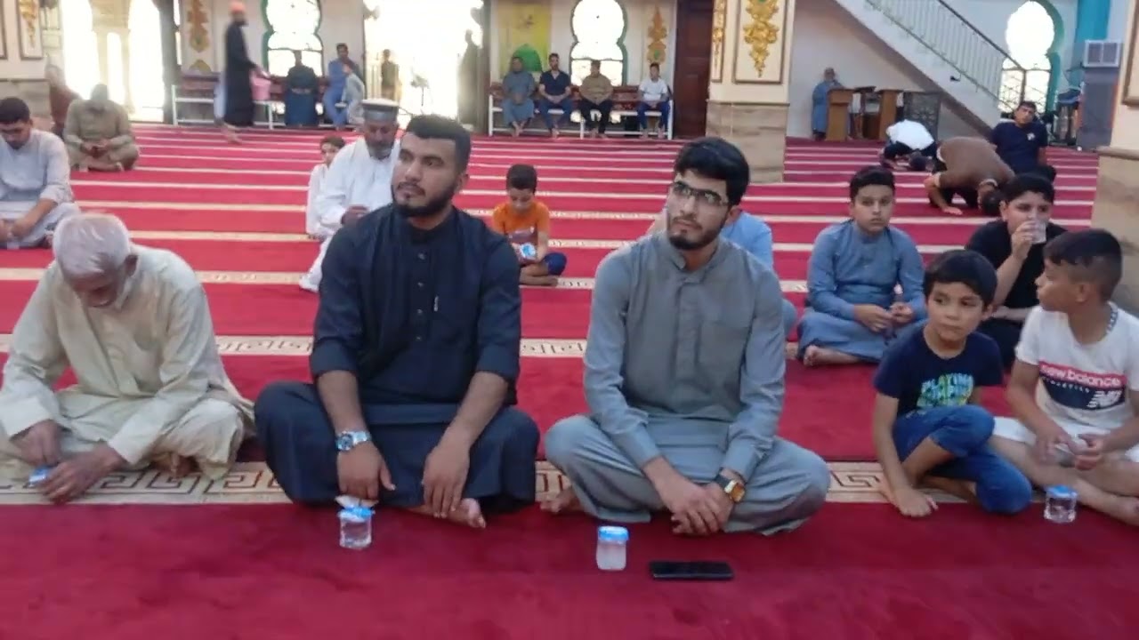 كلمة الشيخ طه العزاوي بذكرى المولد النبوي الشريف جامع الفاروق 
