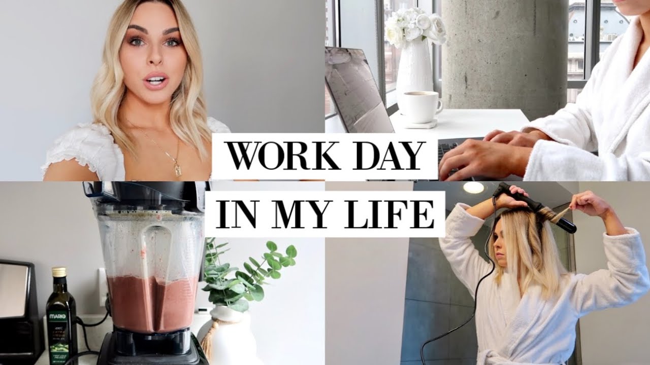 WORK DAY IN MY LIFE: BTS FILMING, VITAMIN ROUTINE + GRWM | Katie Musser