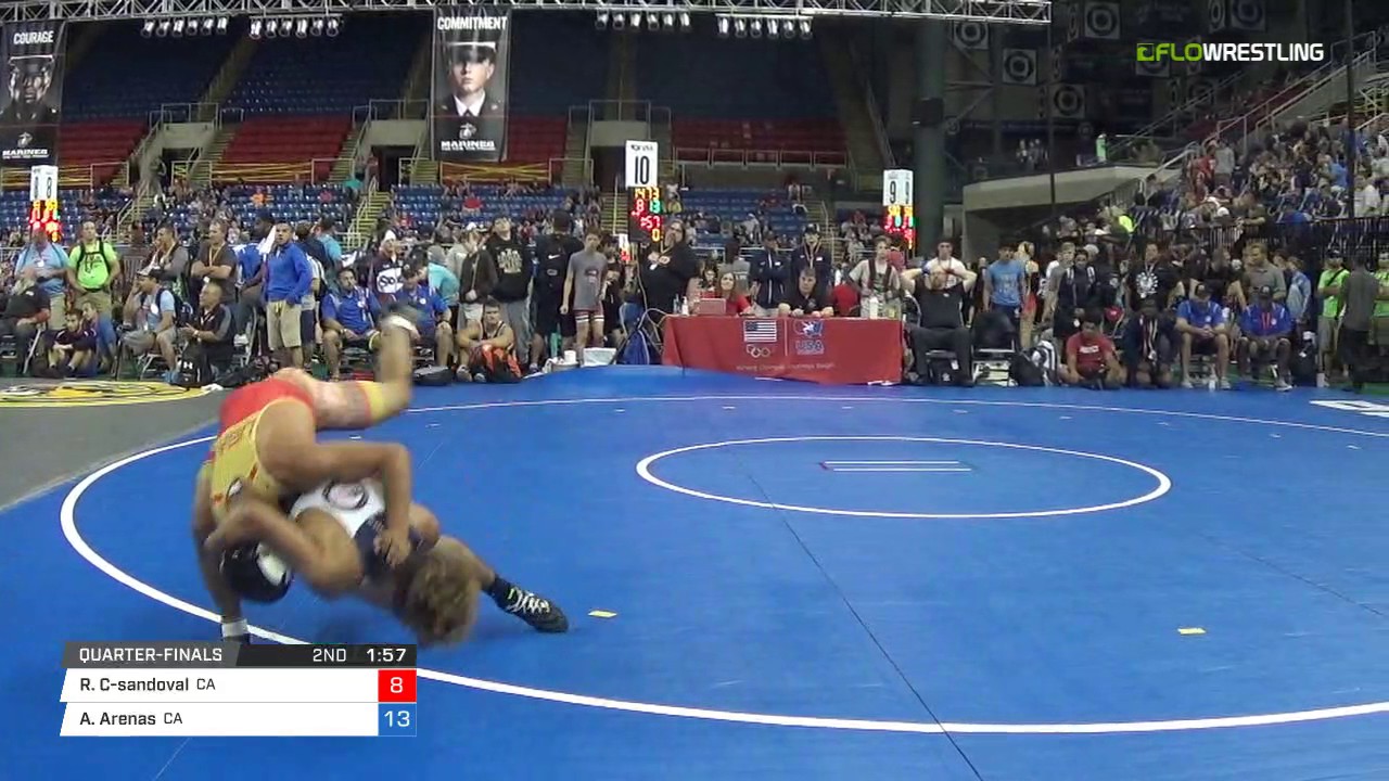 Cadet GR 113 Quarter-Finals - Richard Castro-sandoval (CA) vs. Adam Arenas (CA)