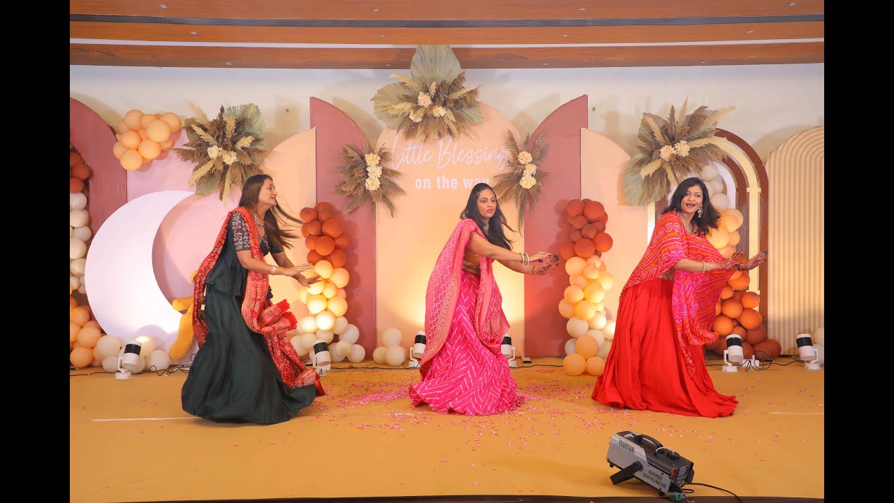 Gracious & Sweet Bhua-to-Be Dance | Ayushi's Baby Shower | Baby Shower Dance Performance by Sisters