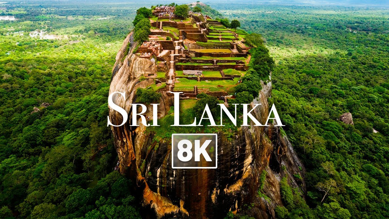 🤯 [ 8K ] SRI LANKA in 8K by DRONE (8K Ultra HD)(8K Drone Video)(Relaxing Music)