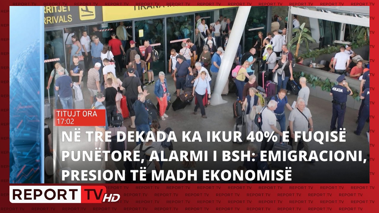 Report TV- Titujt kryesor&euml; t&euml; lajmeve ora 17:00 (05.04.2026)