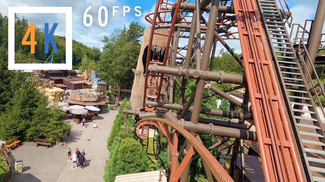 Timber Drop - Fraispertuis City (4K 60fps Onride POV)