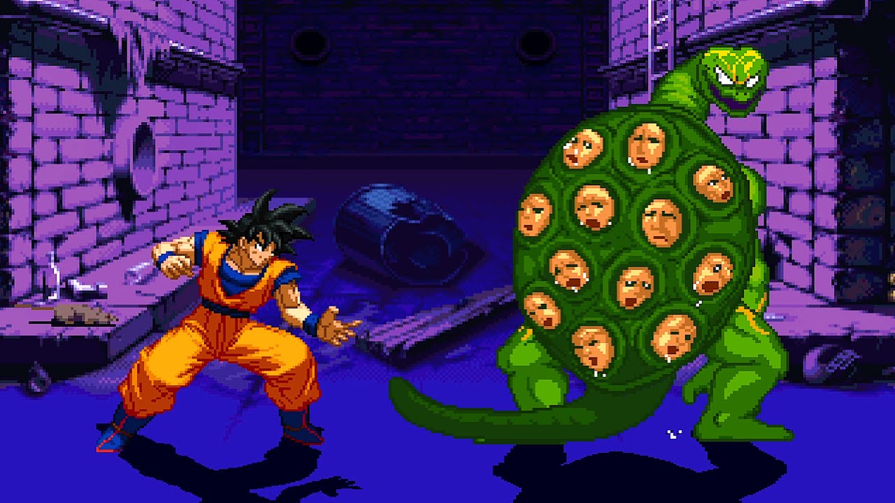 Goku Vs. Jinmen - Soul Stealing Tortoise