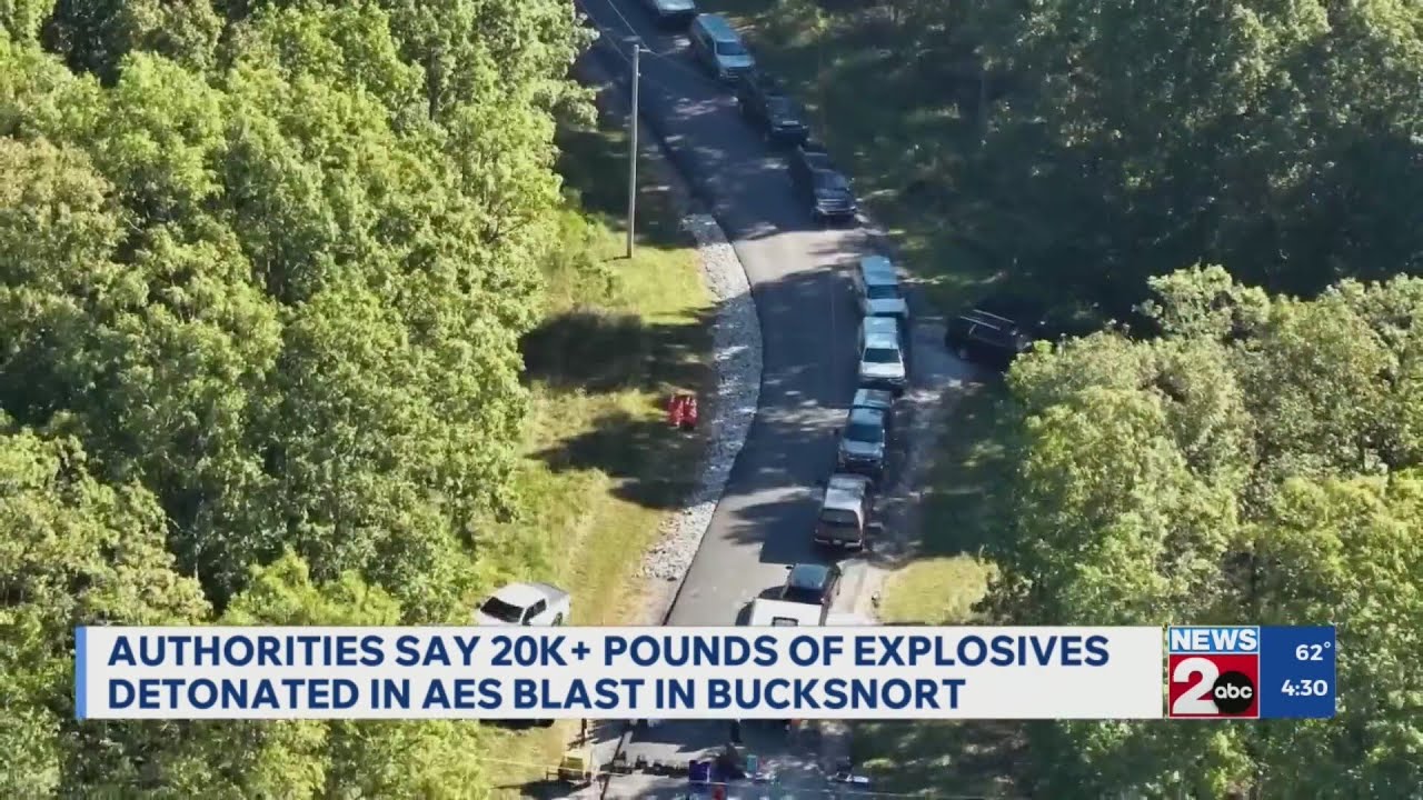 20K+ pounds of ‘high-explosives’ detonated in deadly blast at Bucksnort plant, officials say