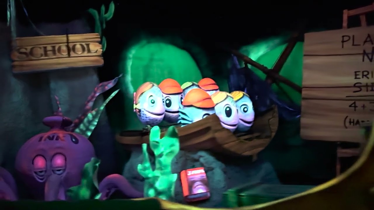 Magical Seaquarium Dark Ride POV - Fantasy Island Ingoldmells