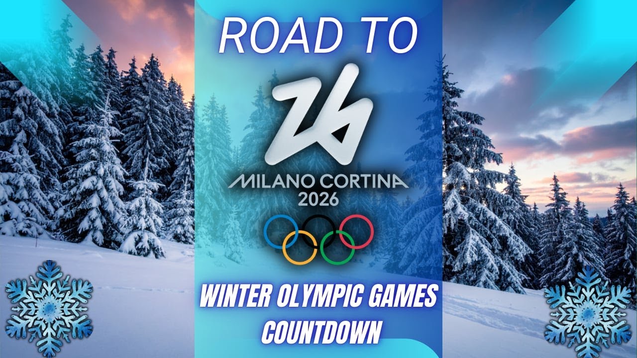 MILANO CORTINA WINTER OLYMPIC GAMES 2026 COUNTDOWN
