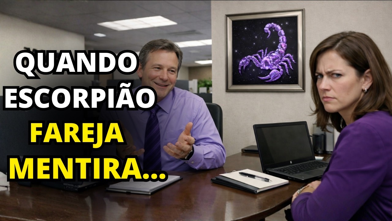 Quando Escorpião fareja mentira no ar, geralmente demonstra estes 5 comportamentos diferentes