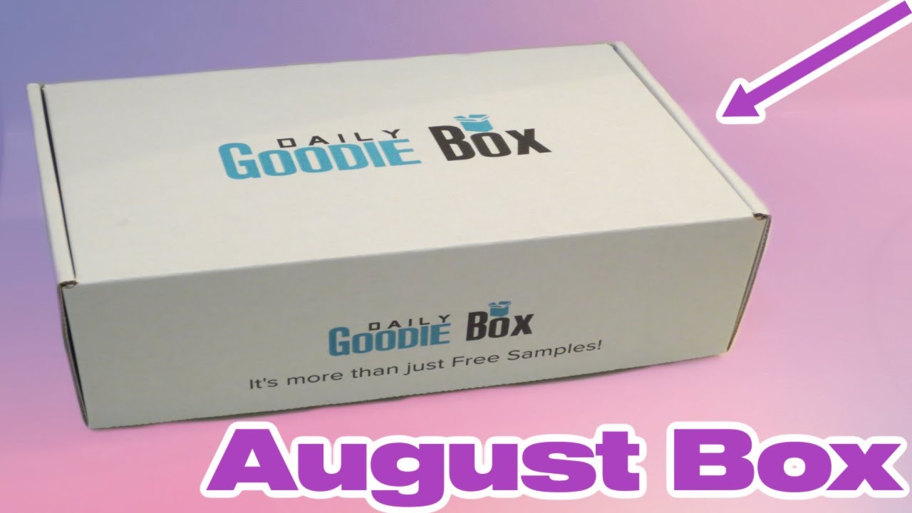 Daily Goodie Box Unboxing - August 2021