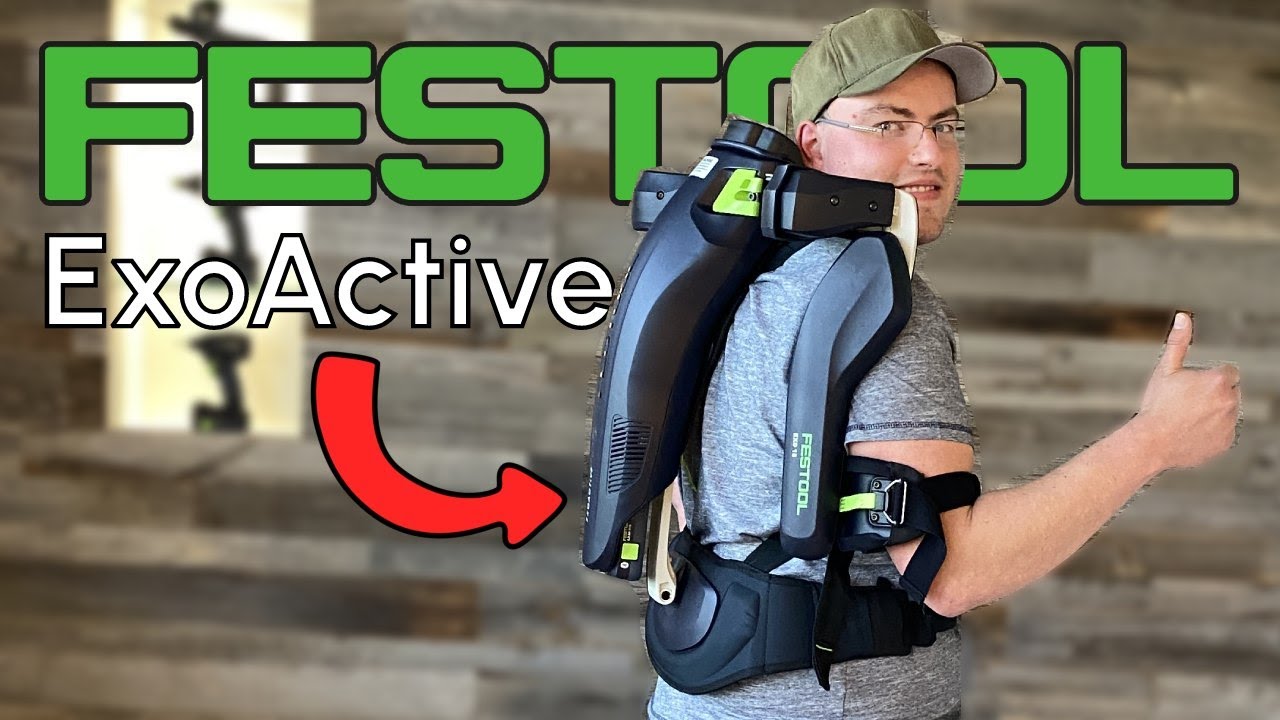 Я попробовал экзоскелет Festool ExoActive! &mdash; Этот инструмент может изменить вашу жизнь!
