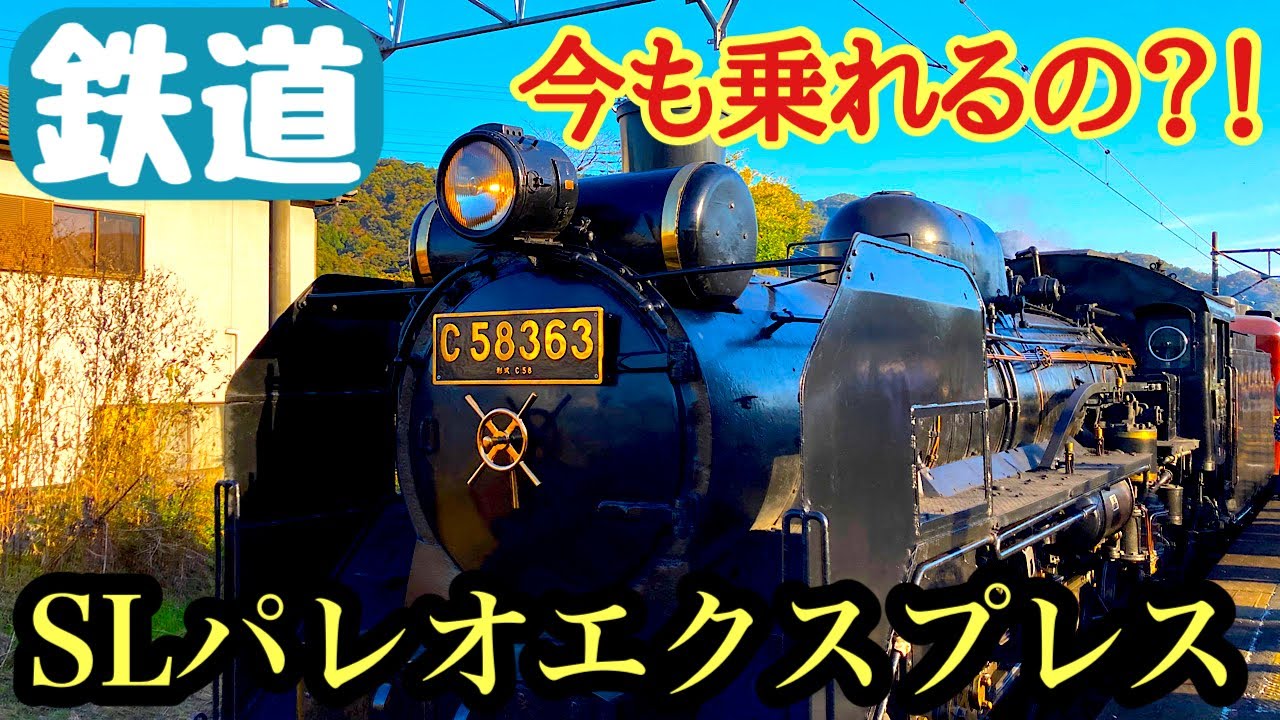 秩父鉄道SLパレオエクスプレス（三峰口→熊谷）今も乗れる