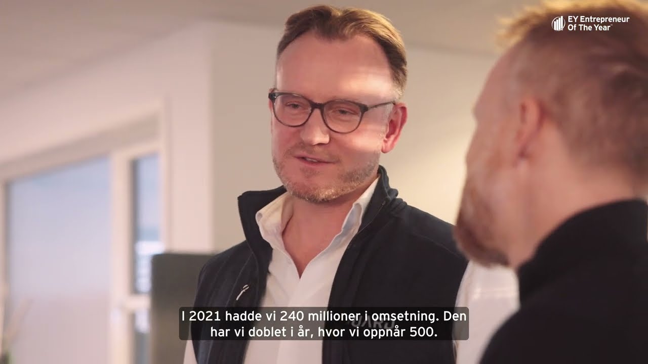 Karl Kristian Sunde i Guard Automation - EY Entrepreneur Of The Year-finalist 2025