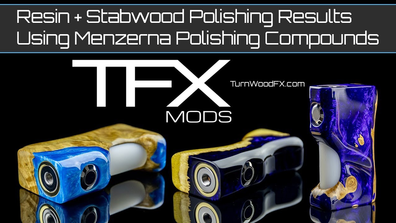 Menzerna Polishing Compounds - Resin + Stabwood