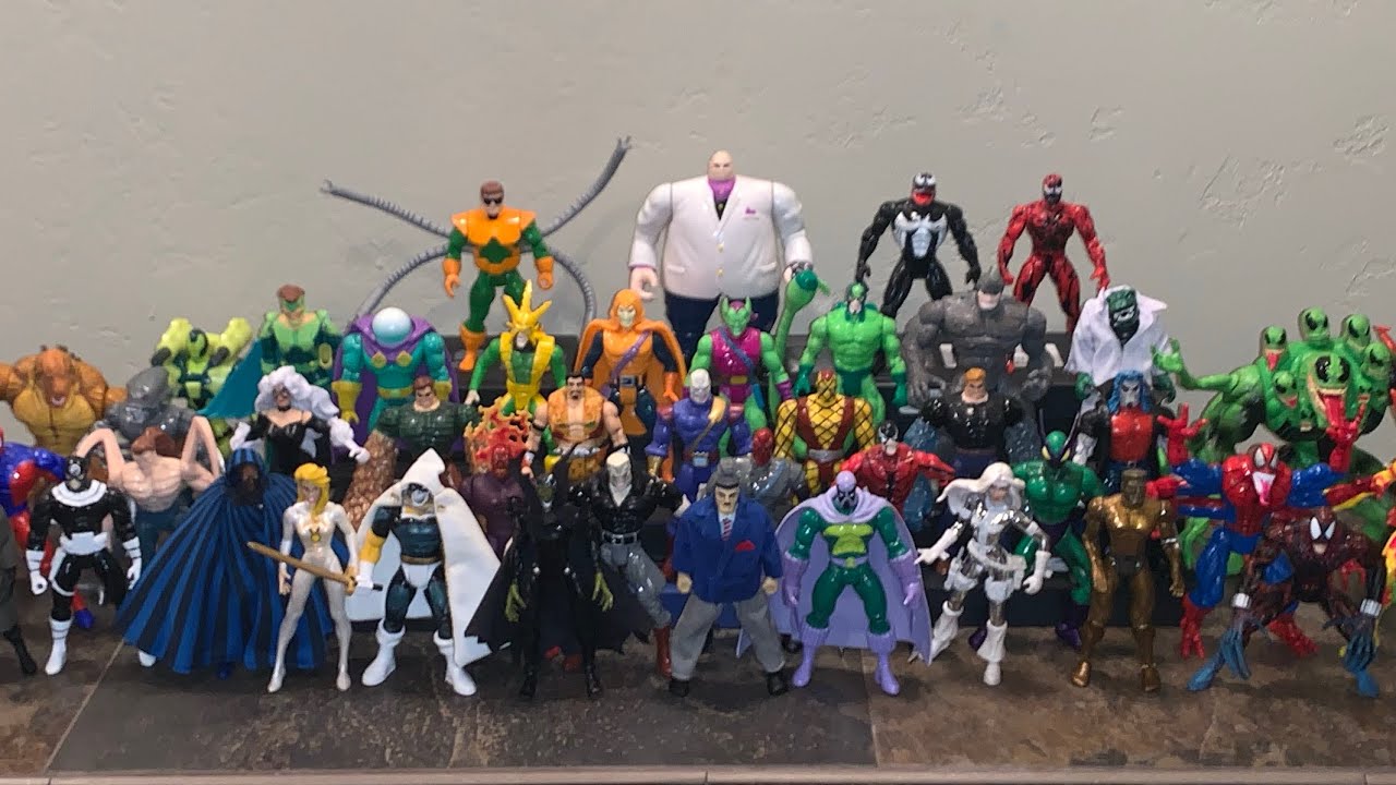 ALL Spider-Man VILLAIN ToyBiz FIGURES!