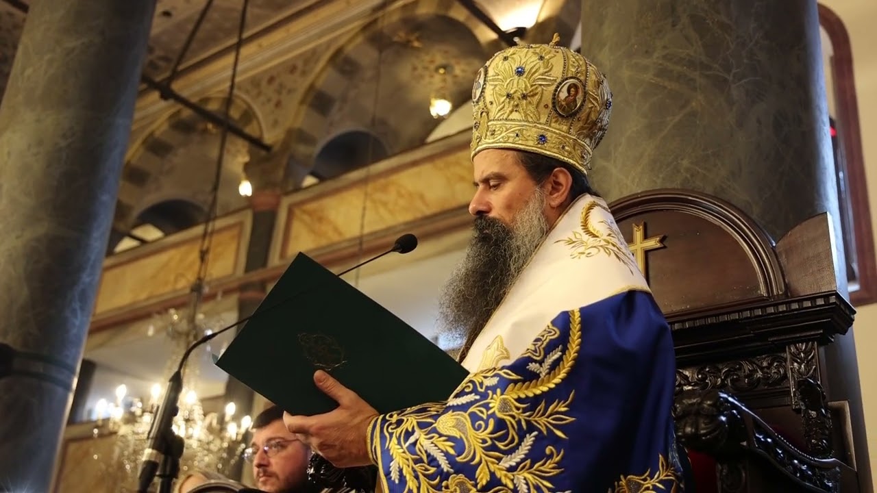 Слово на Българския патриарх Даниил на богослужението в Патриаршеския храм „Св. Георги Победоносец“