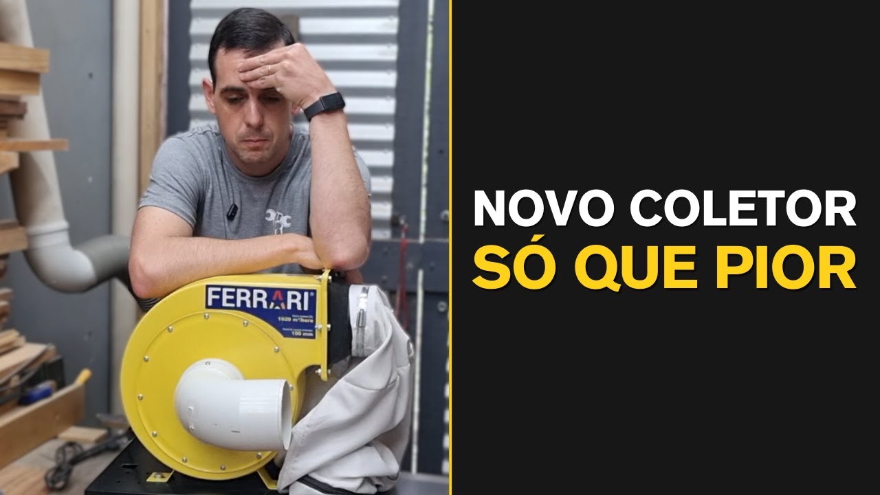 O novo coletor de pó Ferrari mudou: PRA PIOR