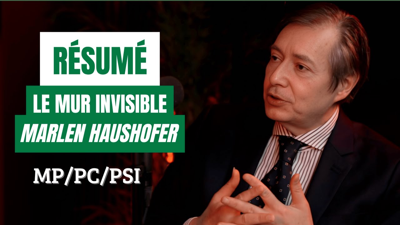 RÉSUMÉ du Mur invisible de Marlen Haushofer｜Prépas scientifiques