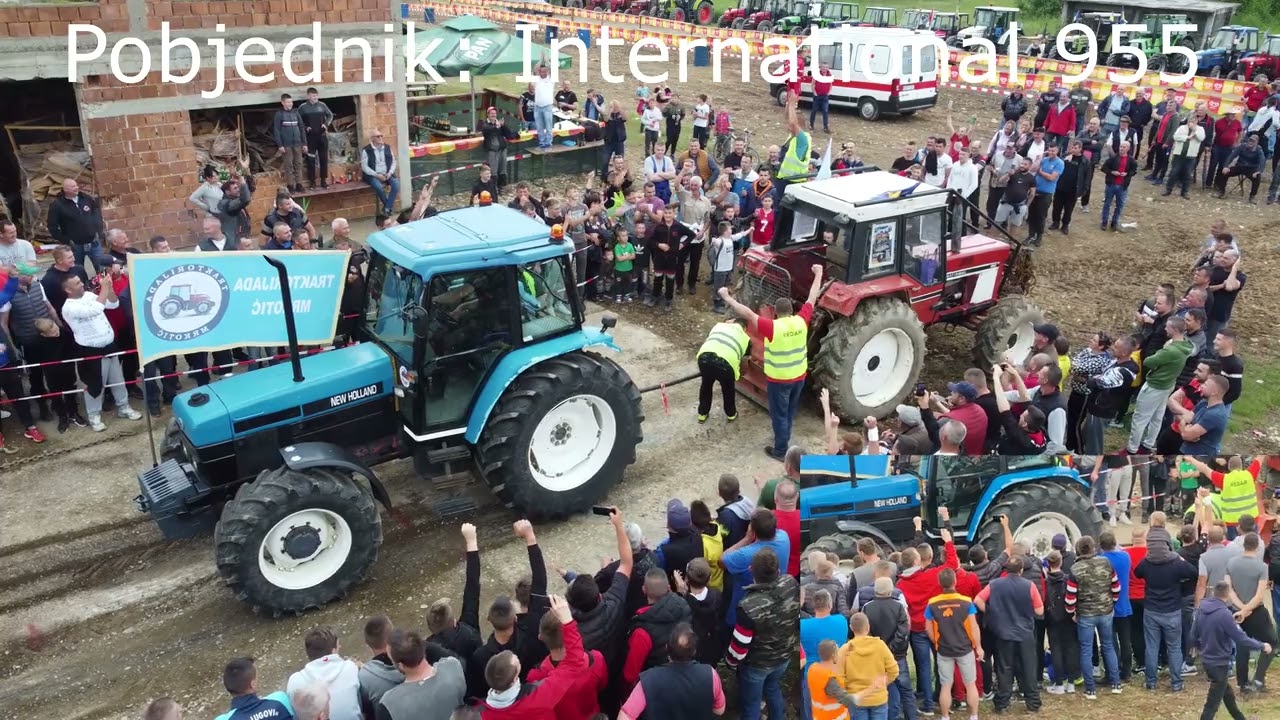 Traktorijada na AERODROMU u Radovlju kod Visokog 27. 5. 2023. | Zetor 6245 vs. Same Argon 80