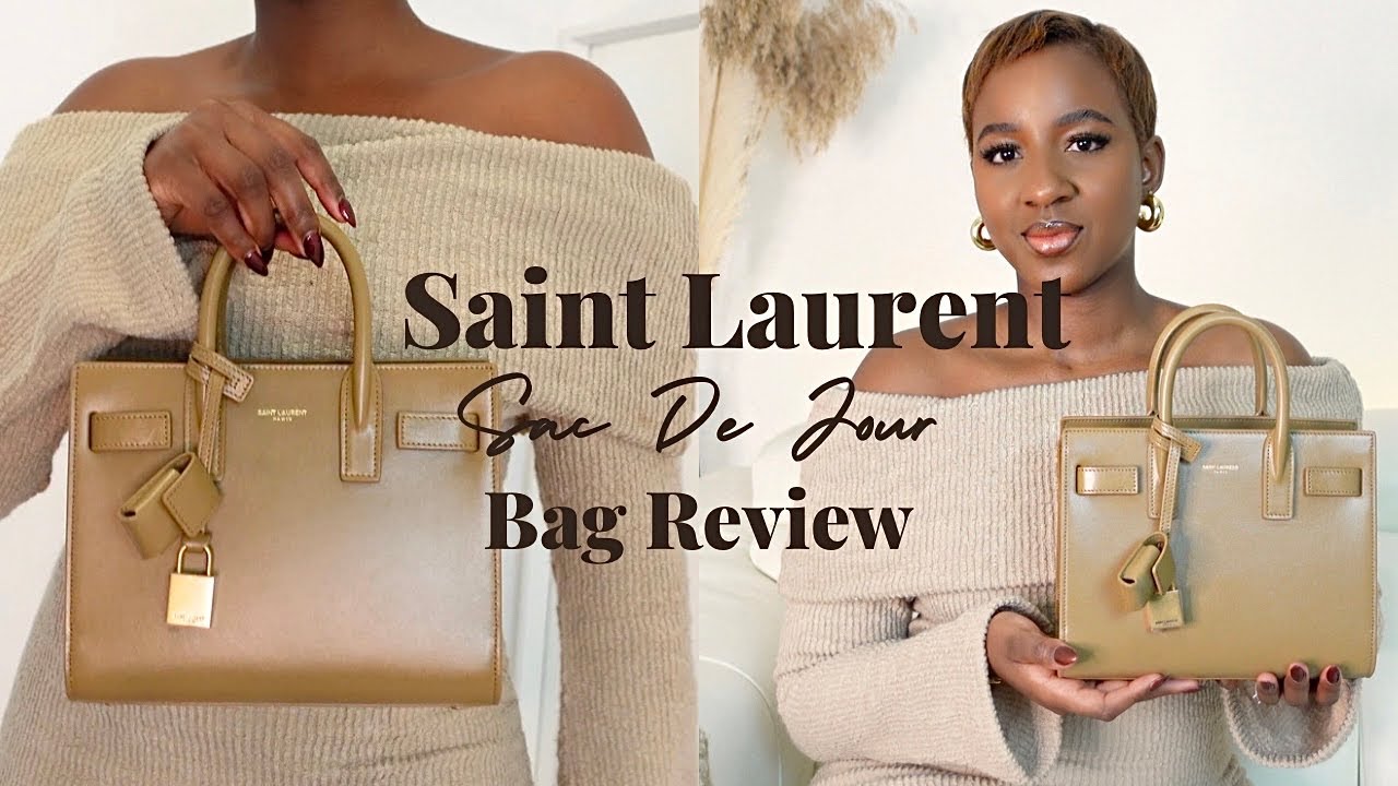 Saint Laurent Sac de Jour bag review | Pro’s & Cons | What fits in my bag?👀| Natie’s Own