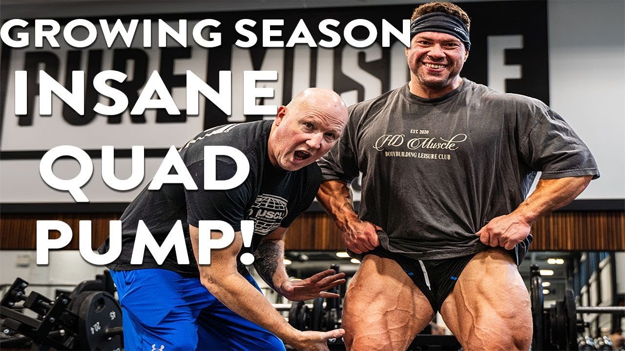 MASSIVE LEG DAY | GROWING SEASON HAS BEGUN!