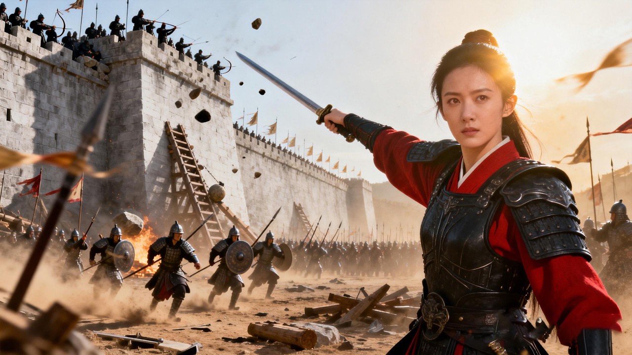 [古裝 愛情] 💖美女將軍親率大軍攻城，一戰破城池，反抗軍盡數伏誅💖 Full Movie Version #吳奇隆 #馬蘇 #趙露思 #古裝甜寵 #中國古裝 #古裝愛情 #古裝劇 #4K修復