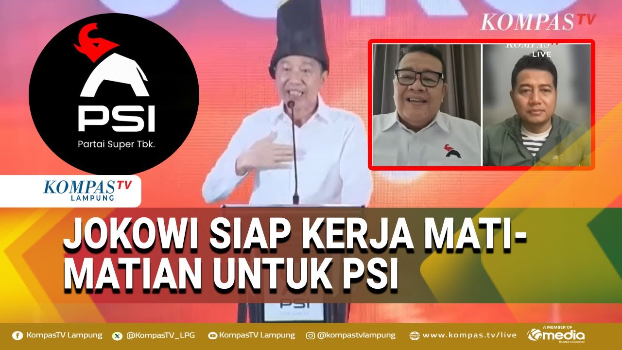 Jokowi Tegaskan Siap Kerja Mati-Matian untuk PSI,  Ini Kata Bestari Barus Analisa Adi Prayitno