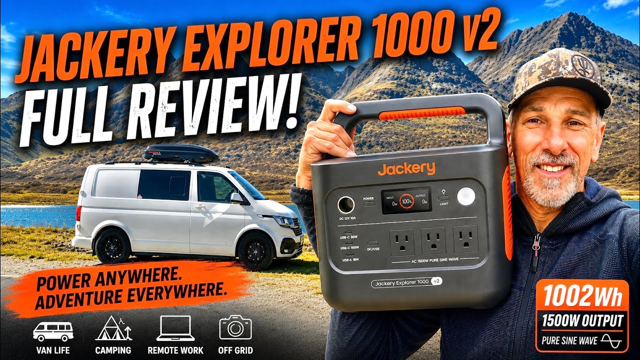 Тестирование Jackery 1000 v2 + Solar – обзор производительности в реальных условиях