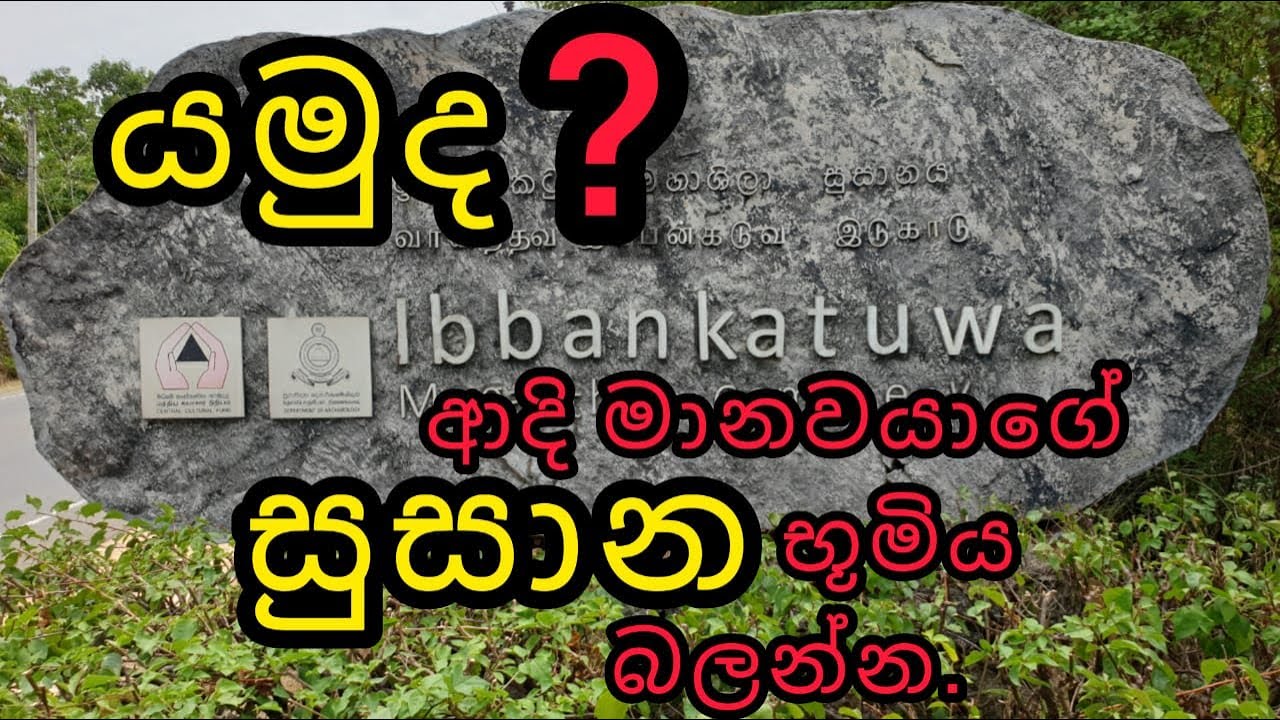 Ibbankatuwa Megalithic Tombs | ඉබ්බන්කටුව මහශිලා සුසානය | Ibbankatuwa Sri lanka | 4K Video | Vlogs