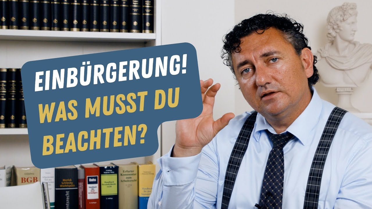 Einb&uuml;rgerung und Straftaten