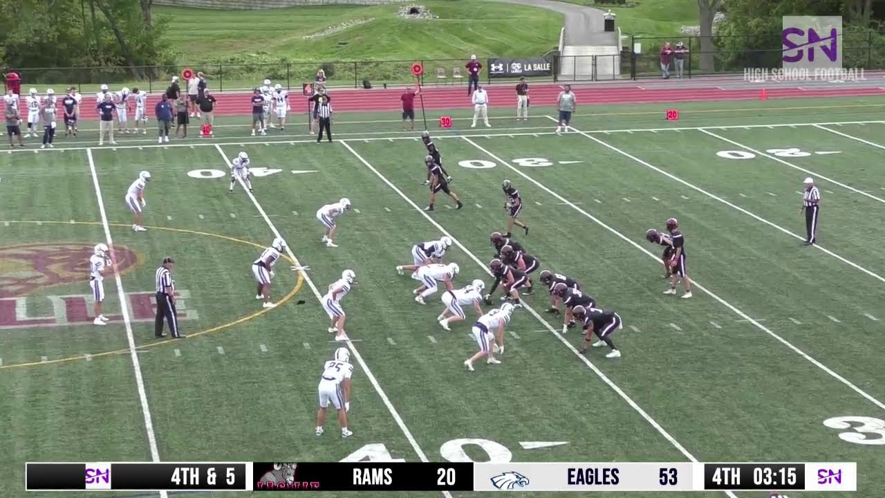RI HS D1 Football: La Salle vs St. John's Prep