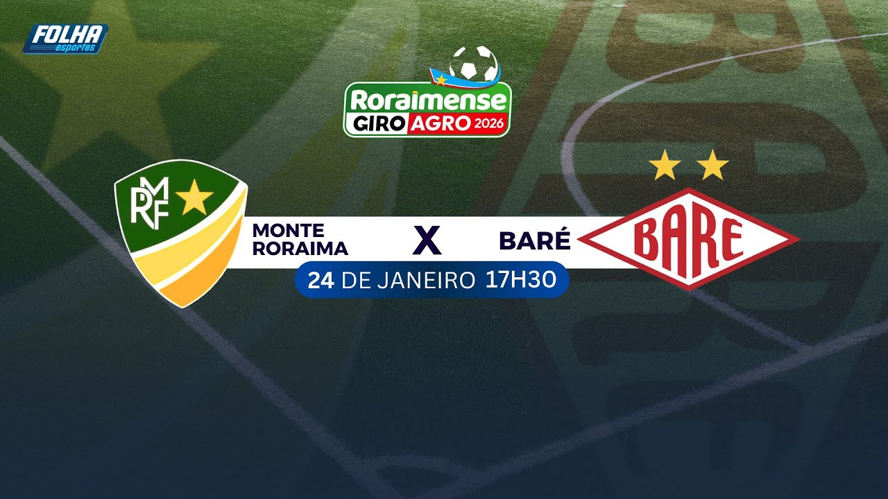 AO VIVO - MONTE RORAIMA X BARÉ - FOLHA FM 100.3