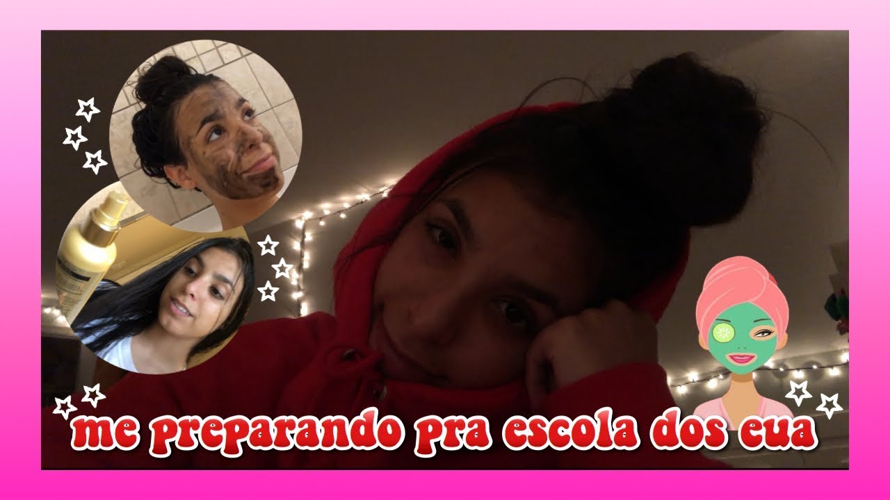 me preparando para o 1° dia de aula nos ESTADOS UNIDOS