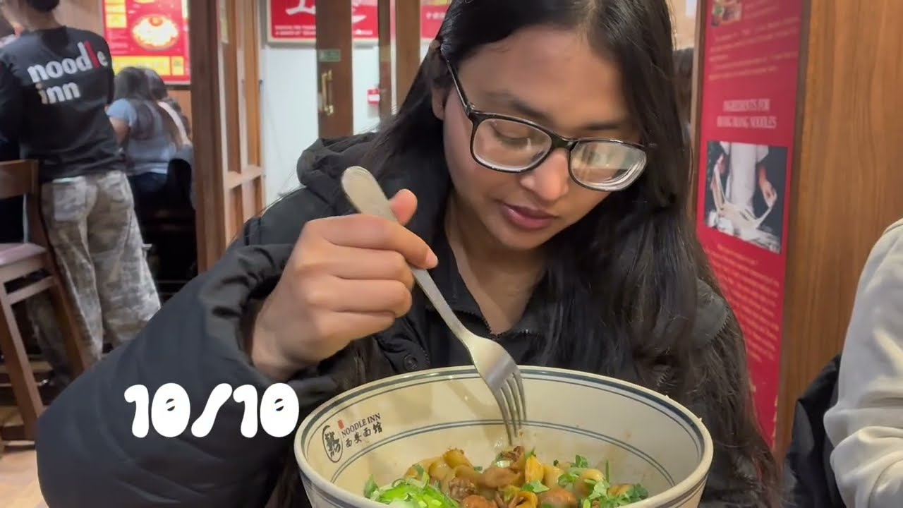 Try London's  viral noodles  with us  !! || noodle inn🍜  || #sanjupov