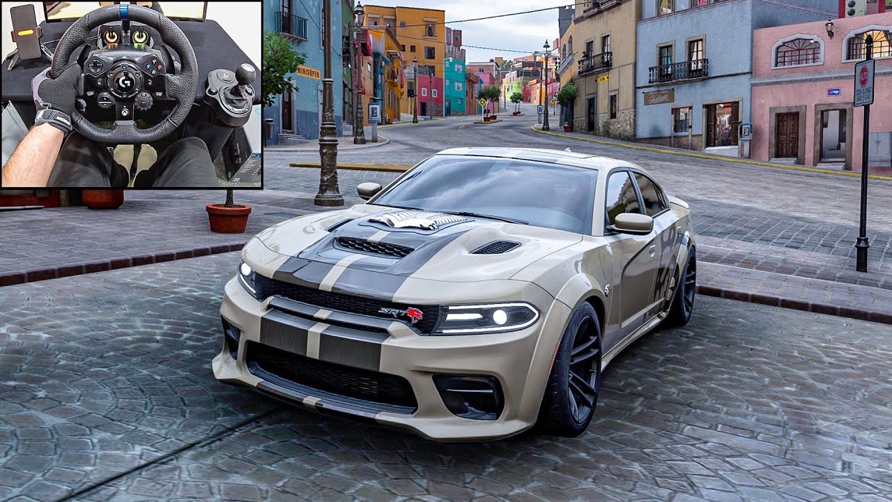 1000HP Dodge Charger SRT Hellcat Redeye - Forza Horizon 5 | Logitech G923 Steering Wheel