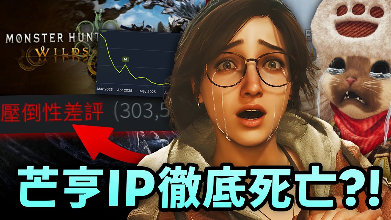 3年整一個貓飯？🤯《魔物獵人 荒野》爲何這麼爛？內容少，優化差，拖更新？壓倒性差評背後的原因｜Monster Hunter｜Uwants遊戲講