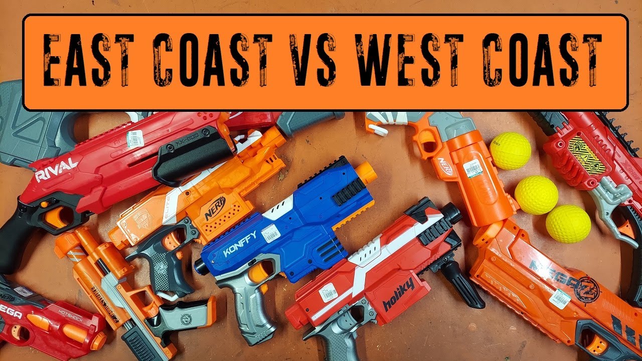 East Coast vs West Coast Goodwill Nerf Hunt