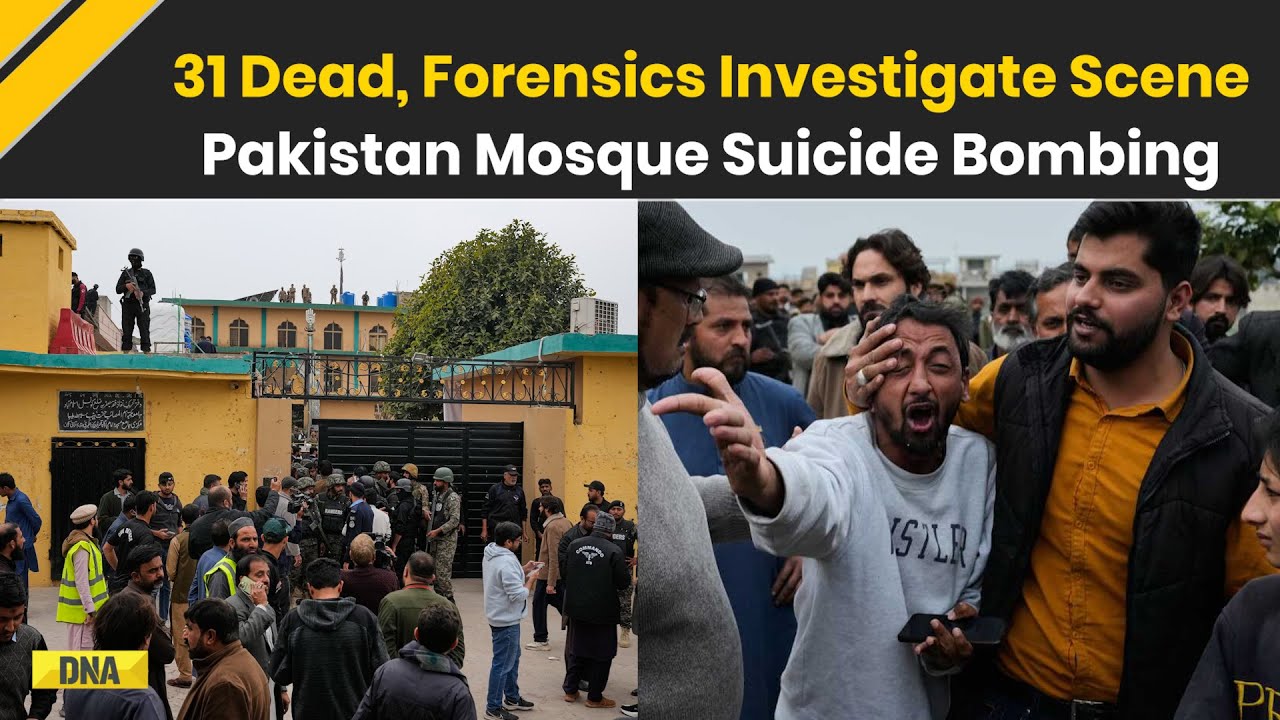 Pakistan Blast: Forensic Teams Investigate Mosque After Suicide Bombing Kills 31 In Pakistan